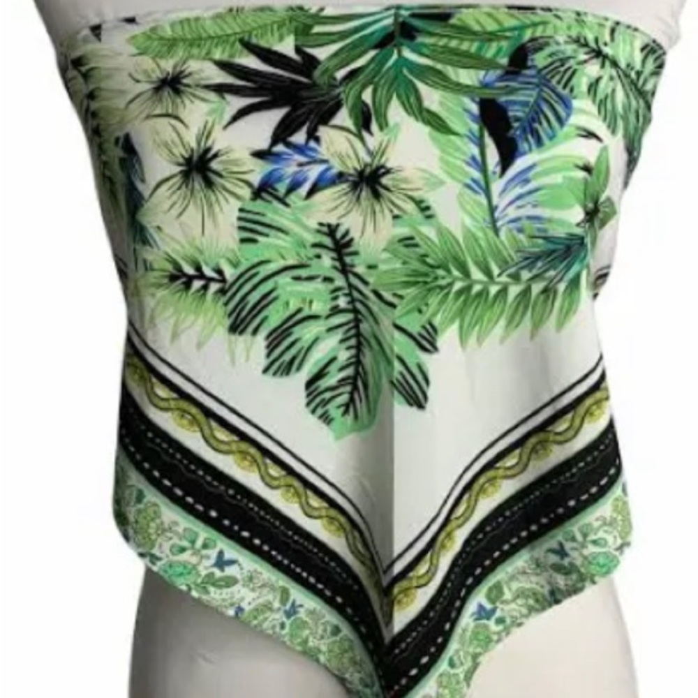 Bandana style tube top